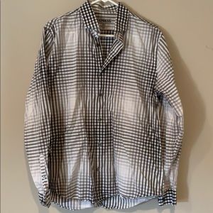 Grey men’s dress shirt